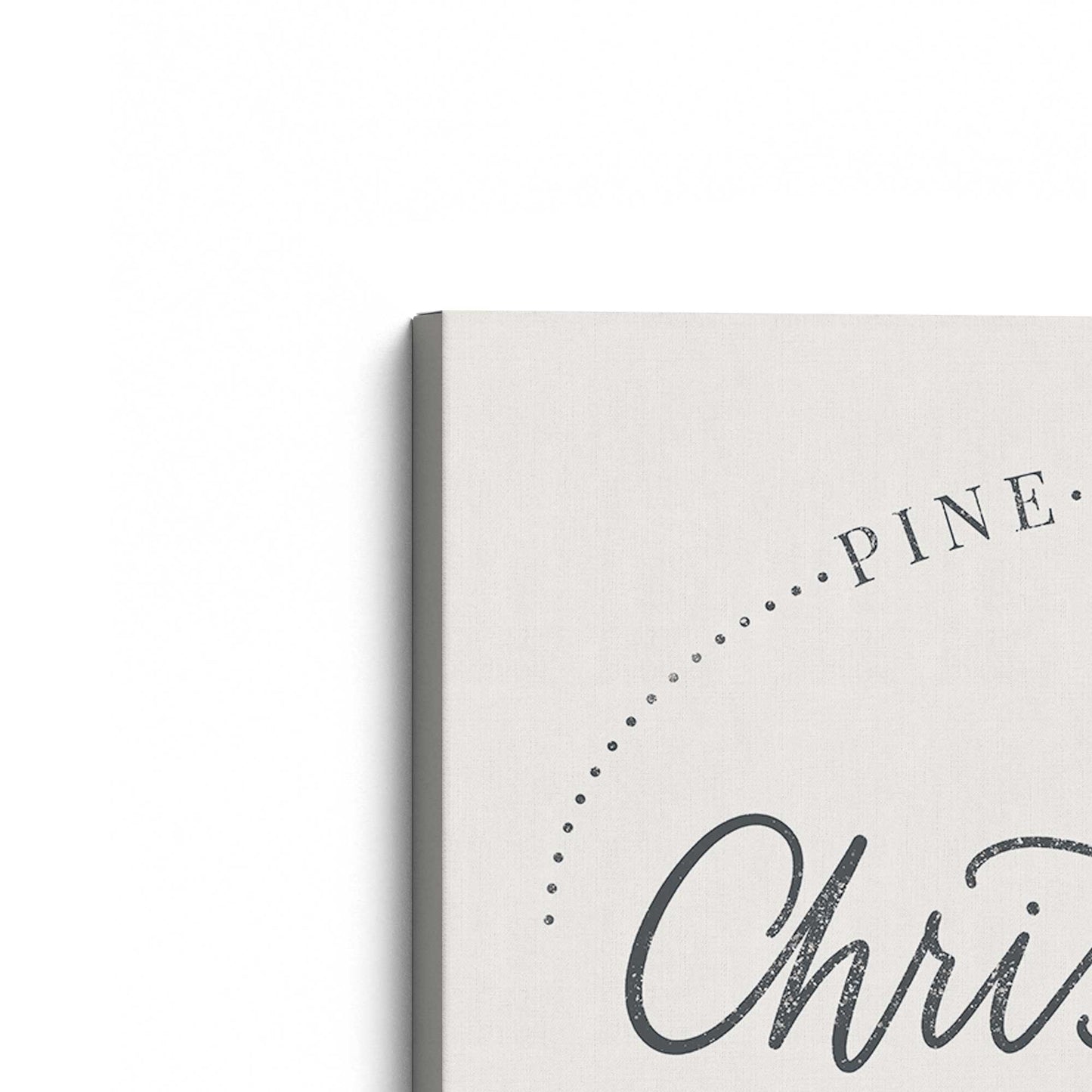 [Color:Stretched Canvas], Picture of the corner of the art