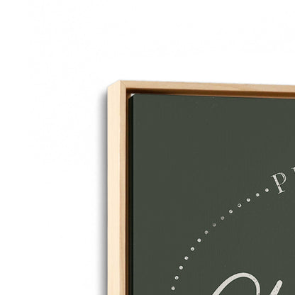 [Color:American Maple], Picture of art in a American Maple frame at an angle