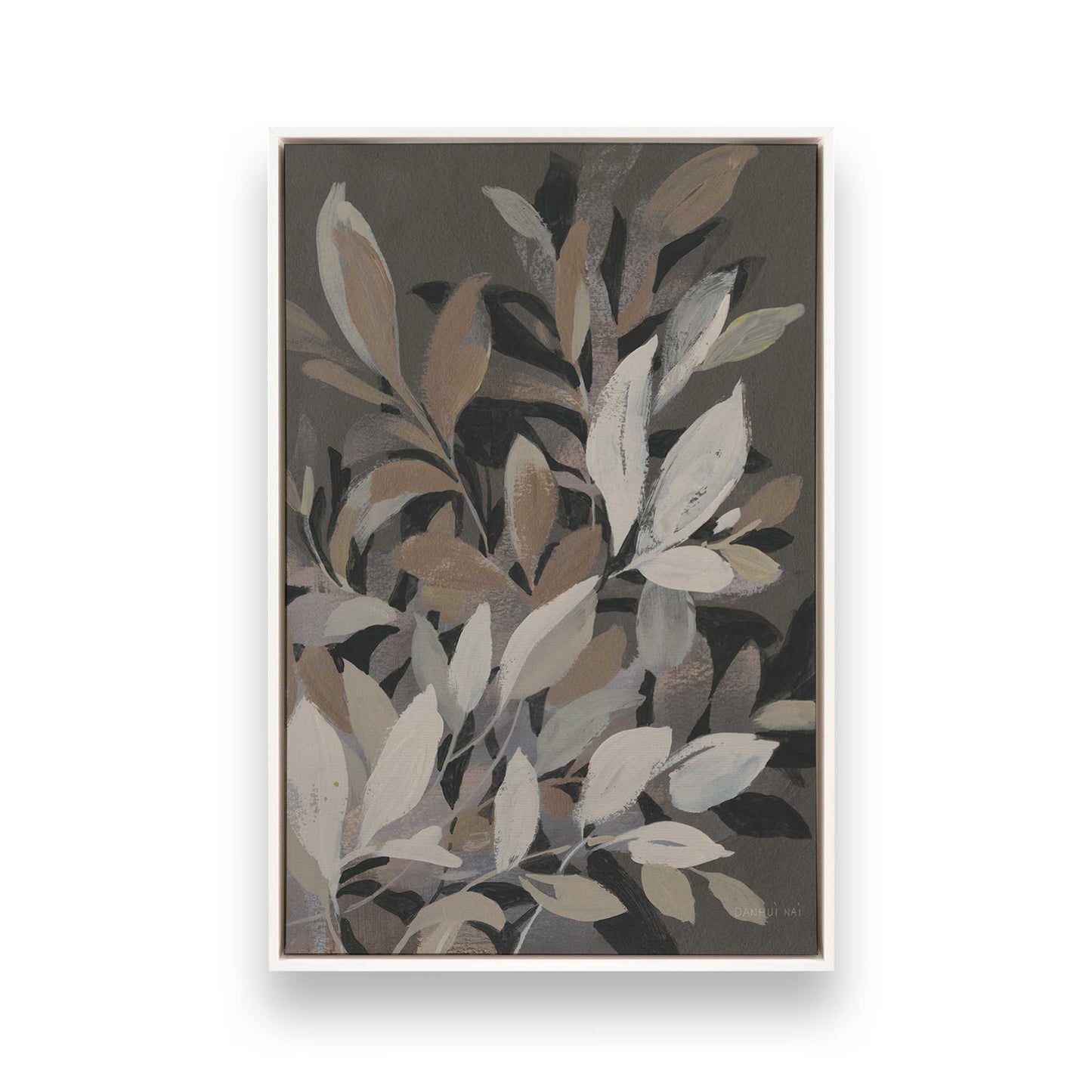 [Color:Opaque White], Picture of art in a White frame