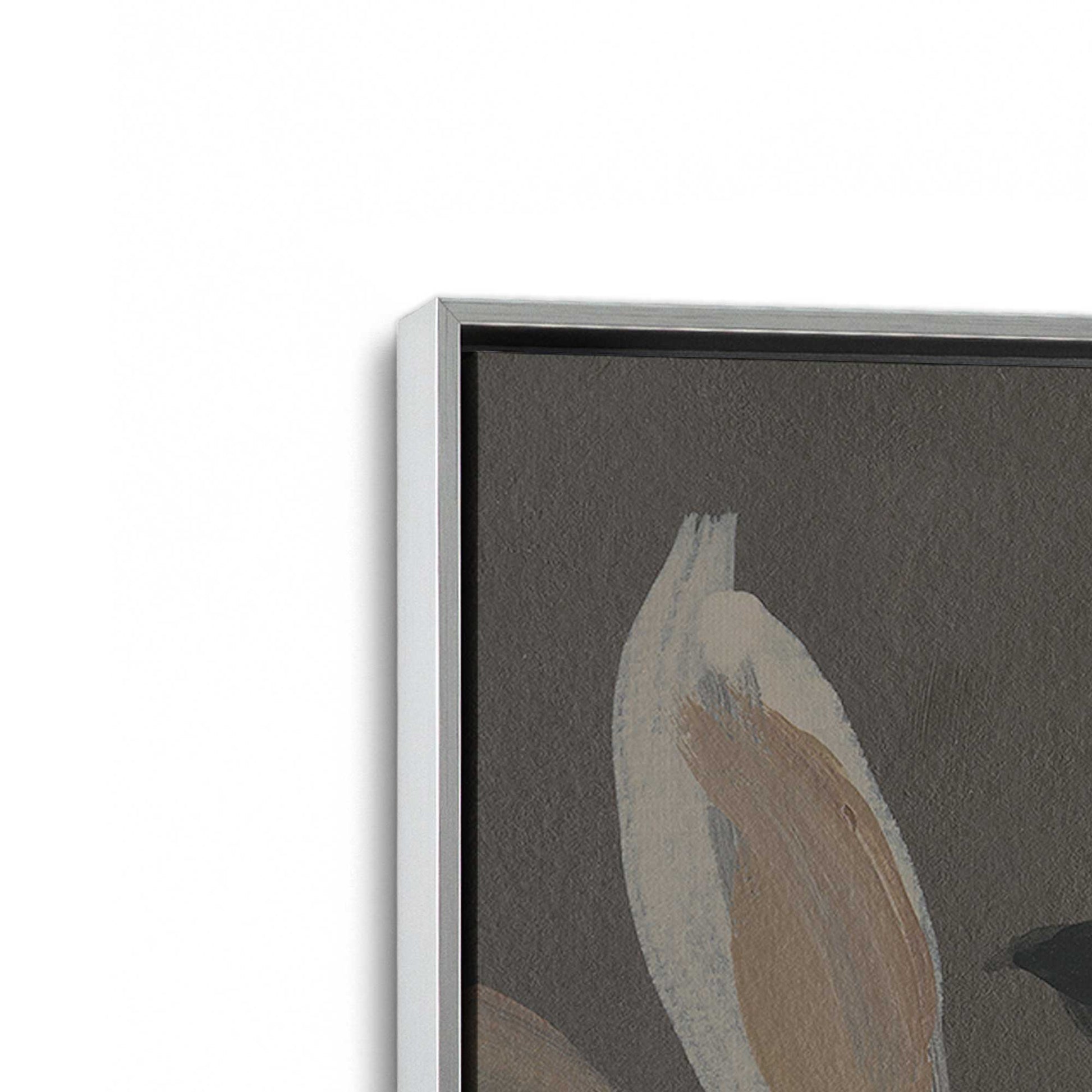 [Color:Polished Chrome], Picture of art in a Polished Chrome frame at an angle