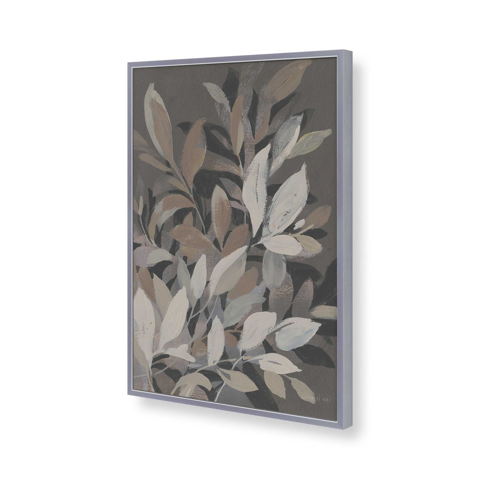 [Color:Polished Chrome], Picture of art in a Polished Chrome frame of the corner