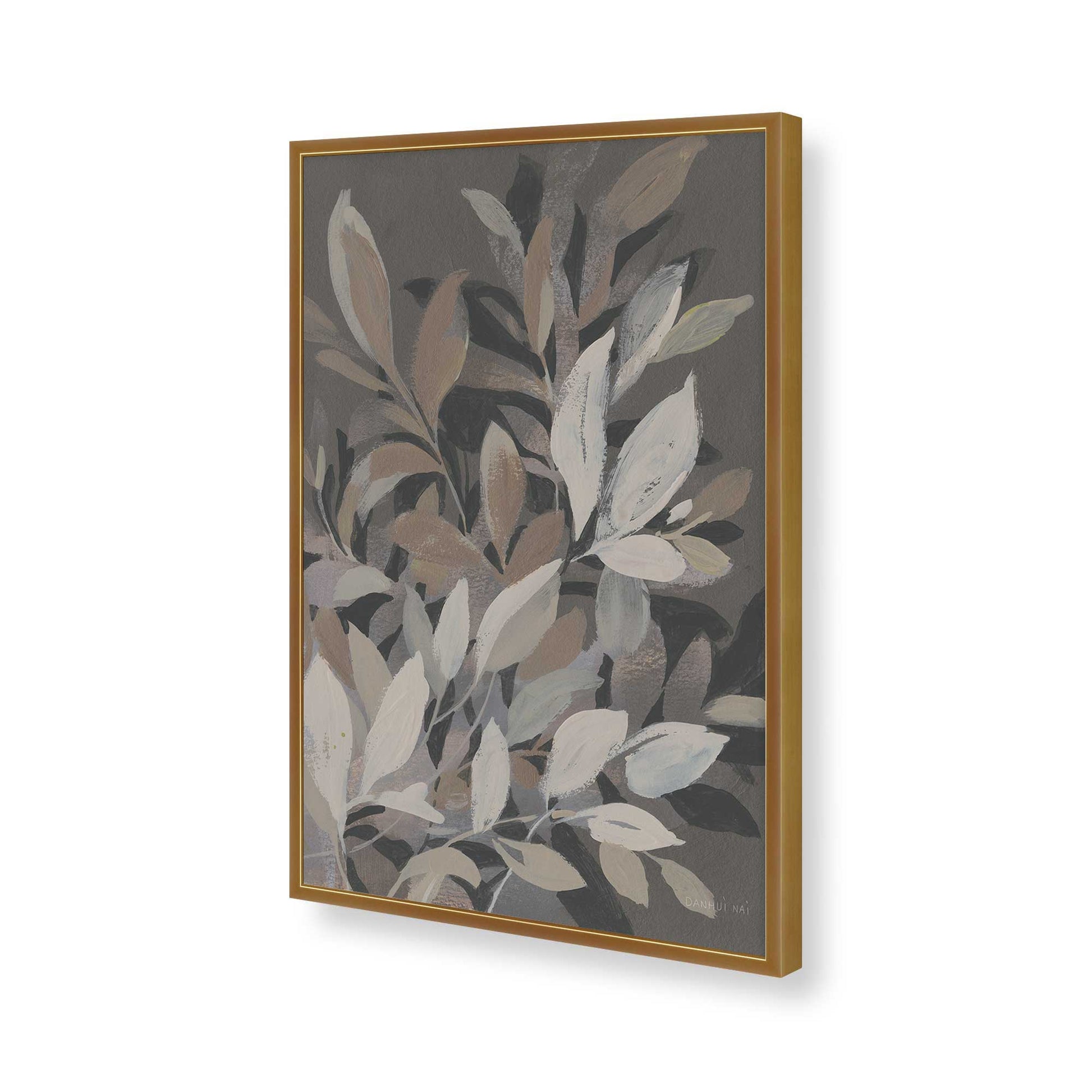 [Color:Polished Gold], Picture of art in a Polished Gold frame of the corner