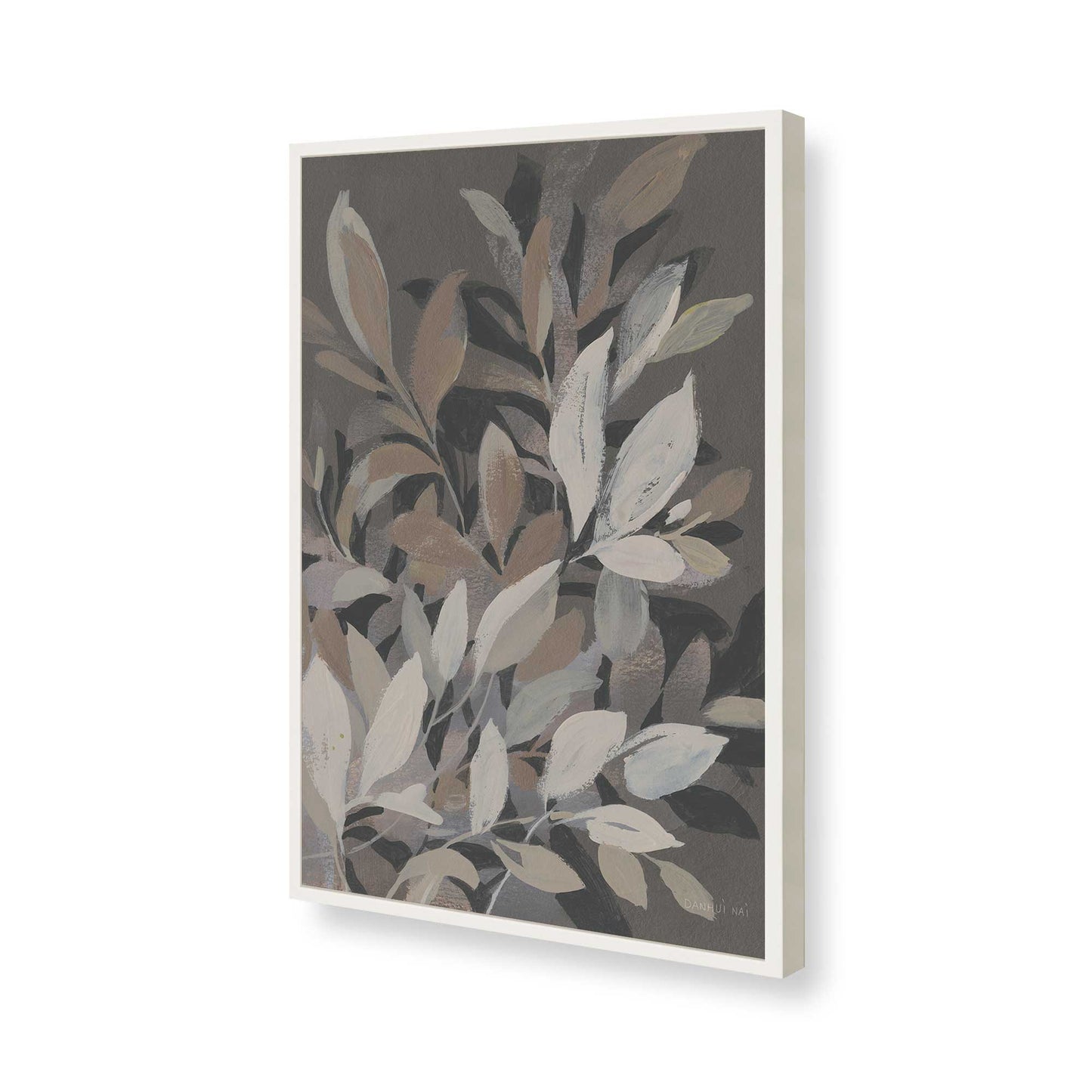 [Color:Opaque White], Picture of art in a Opaque White frame of the corner