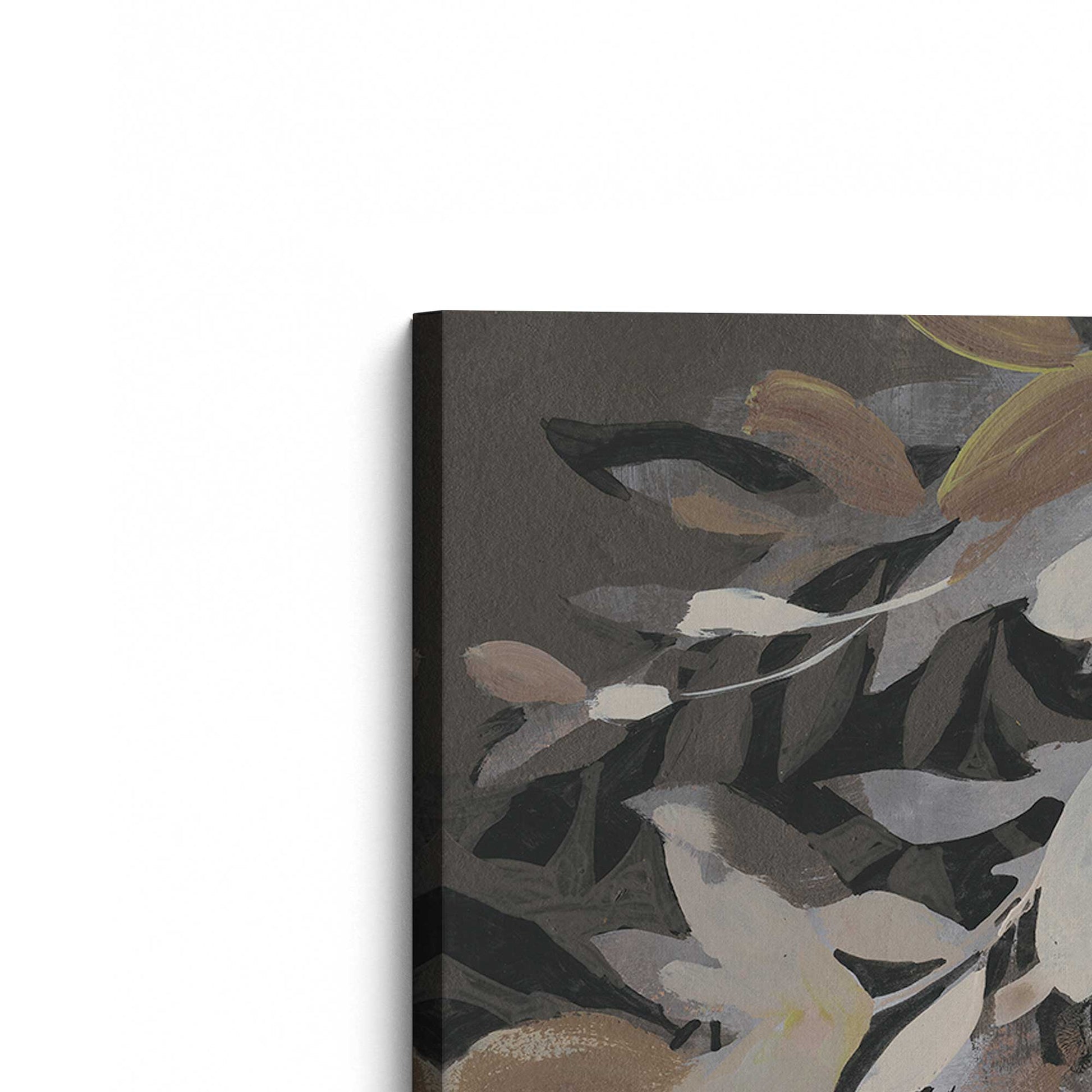 [Color:Stretched Canvas], Picture of the corner of the art