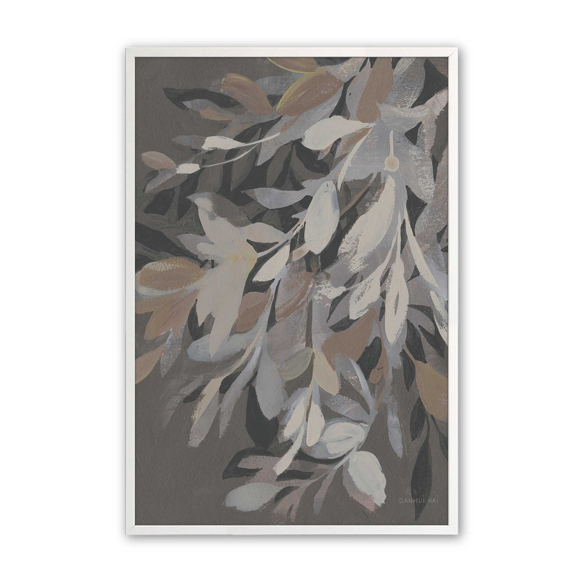 [Color:Opaque White], Picture of art in a Opaque White frame