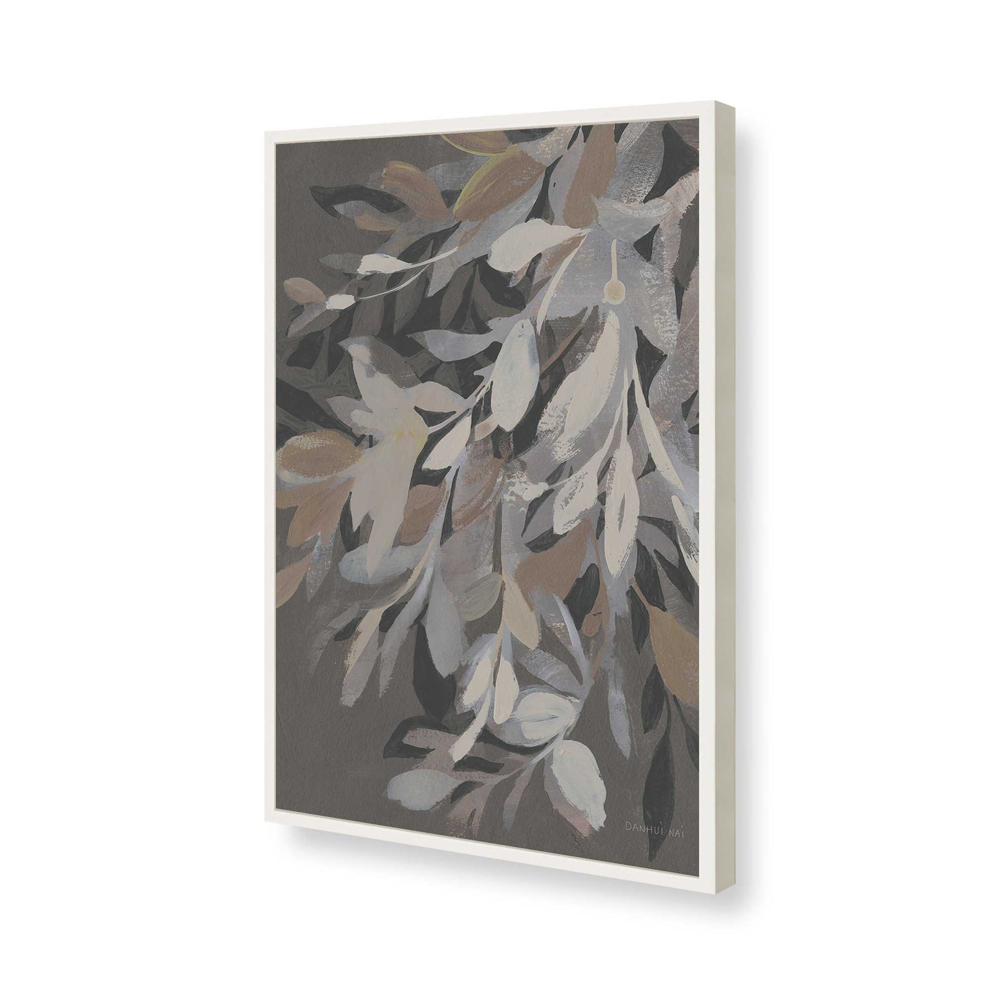 [Color:Opaque White], Picture of art in a Opaque White frame of the corner