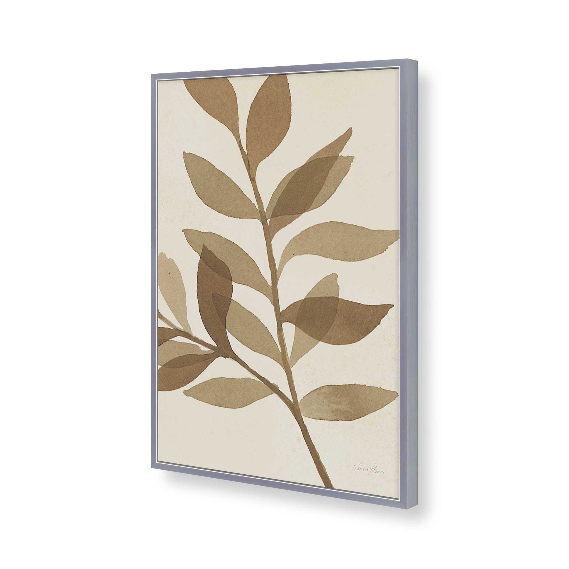 [Color:Polished Chrome], Picture of art in a Polished Chrome frame of the corner