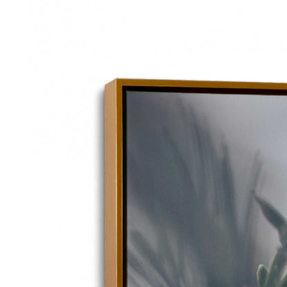 [Color:Polished Gold], Picture of art in a Polished Gold frame at an angle