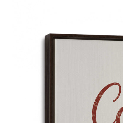 [Color:Espresso], Picture of art in a Espresso frame at an angle