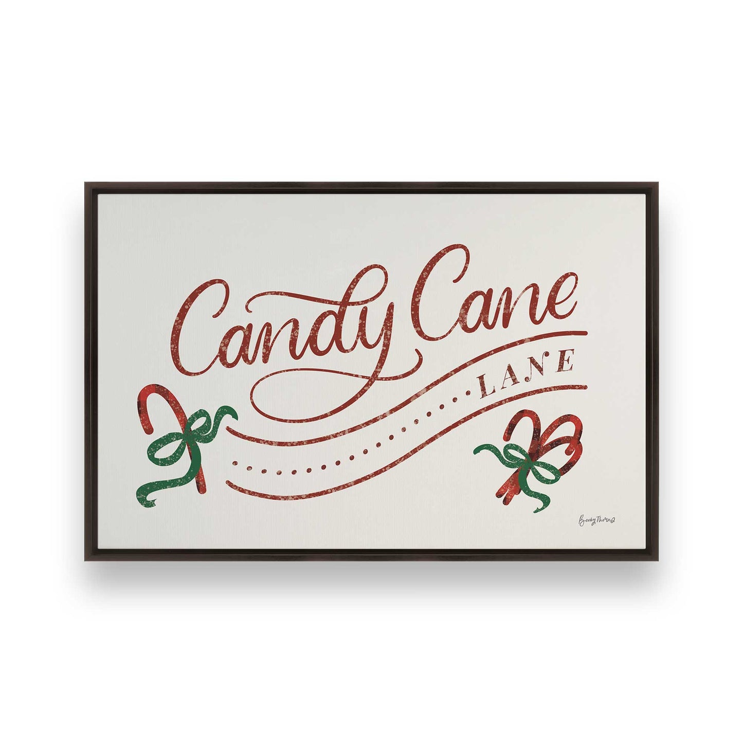 [Color:Espresso], Picture of art in a Espresso frame