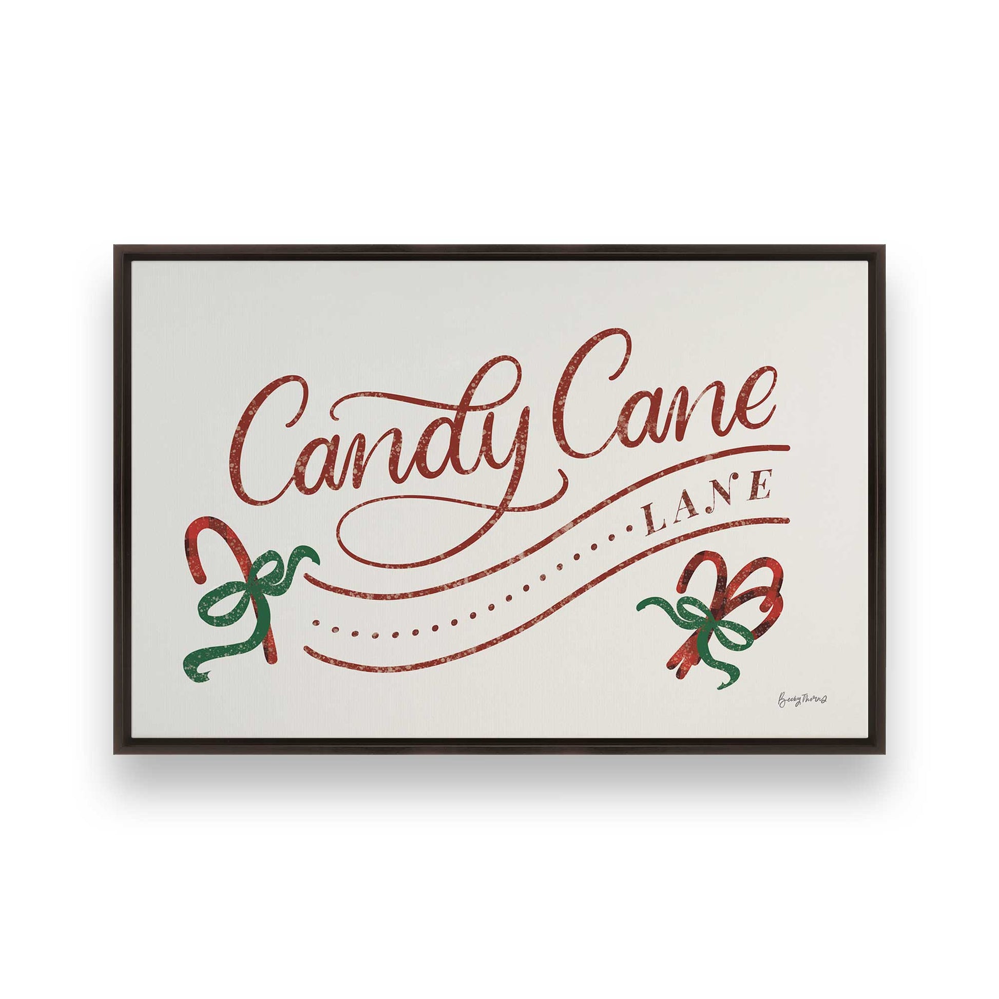 [Color:Espresso], Picture of art in an espresso frame