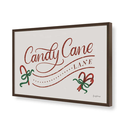 [Color:Brown], Picture of art in a Brown frame of the corner