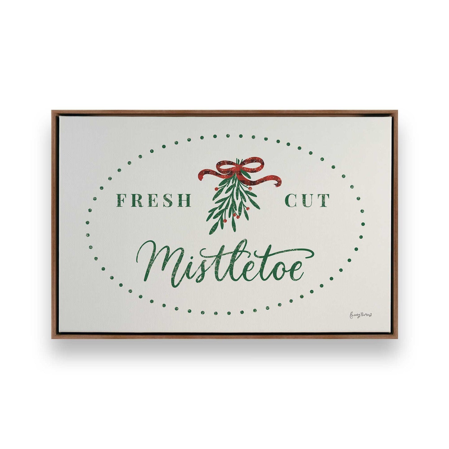 [Color:Walnut], Picture of art in a Walnut frame