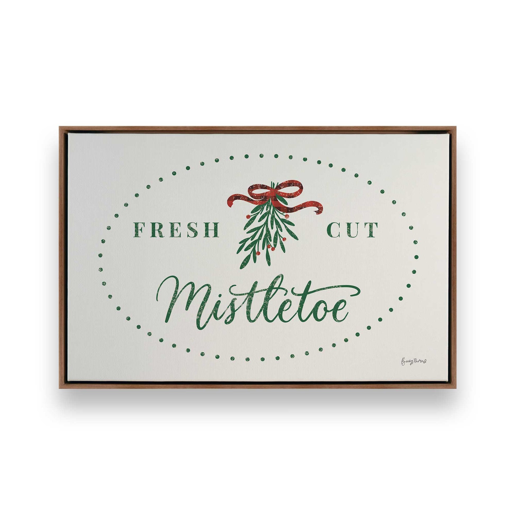 [Color:Walnut], Picture of art in a Walnut frame