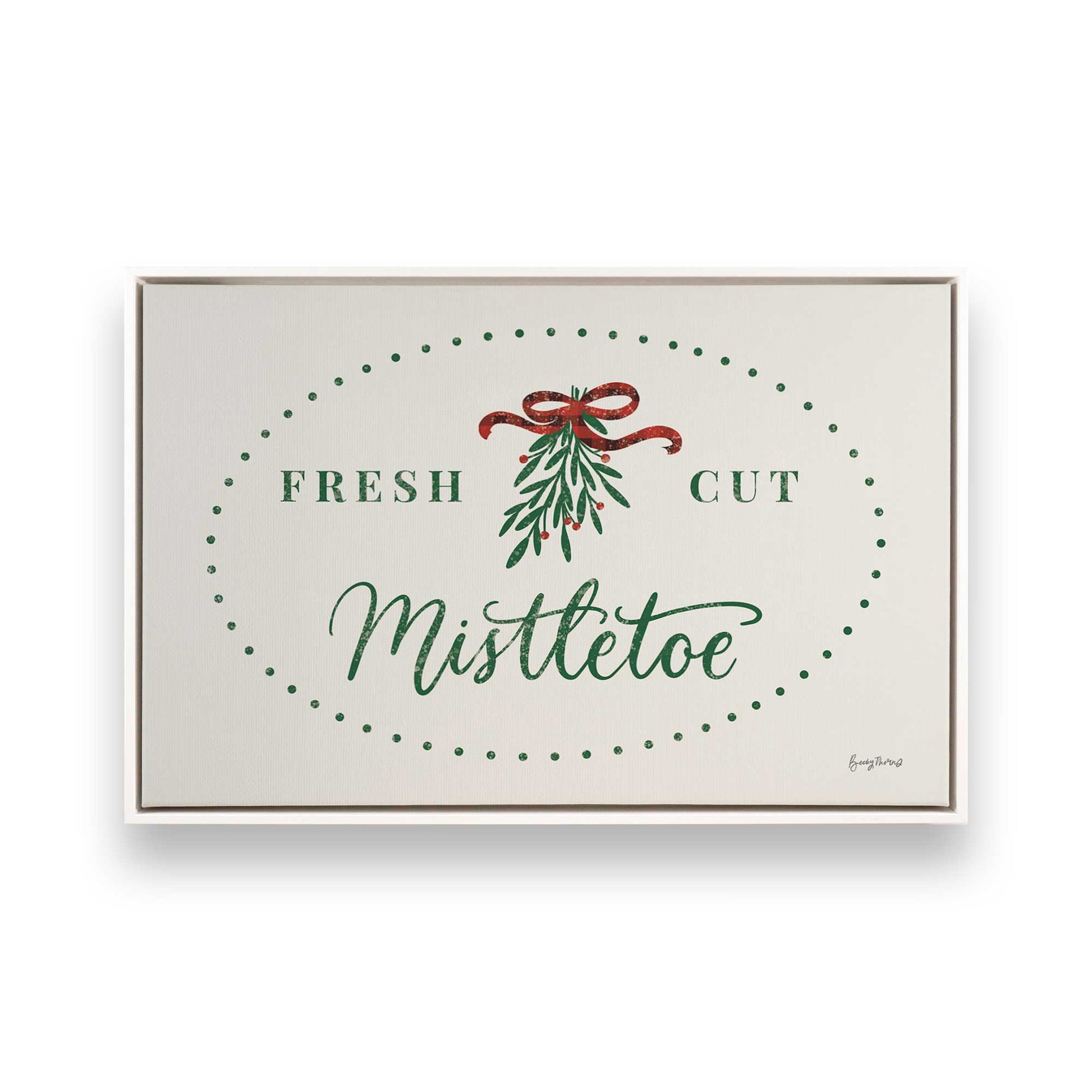 [Color:Opaque White], Picture of art in a White frame