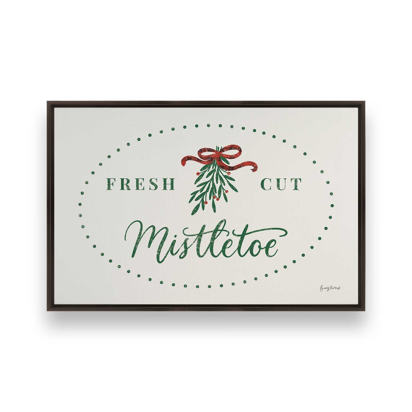 [Color:Espresso], Picture of art in a Espresso frame