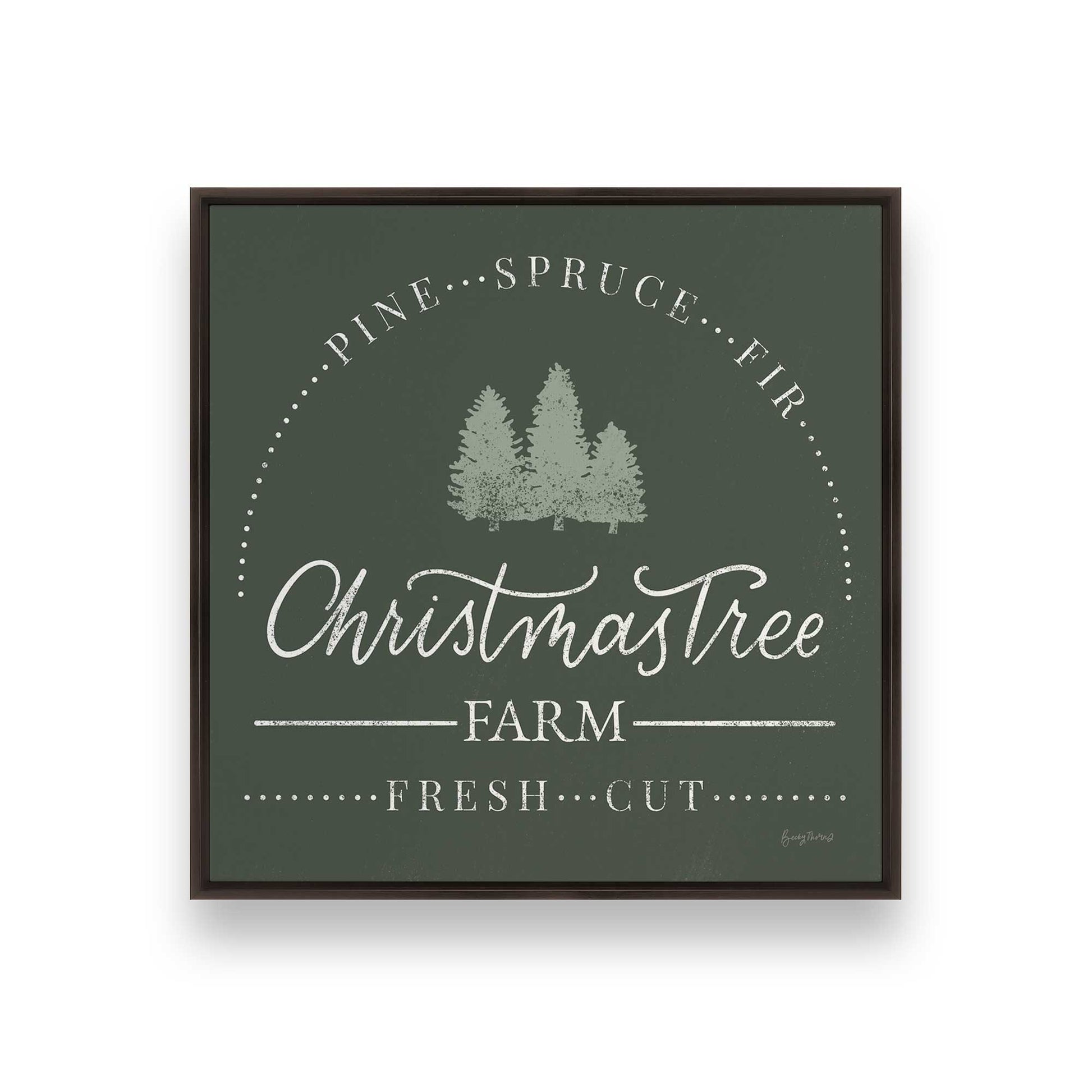 [Color:Espresso], Picture of art in a Espresso frame