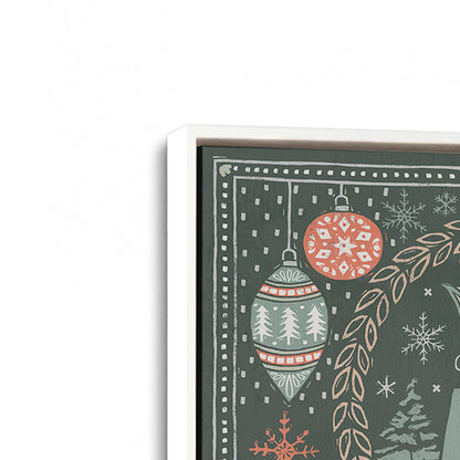 [Color:Opaque White], Picture of art in a White frame at an angle