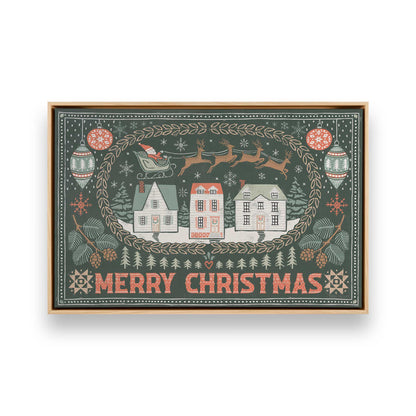 [Color:American Maple], Picture of art in a American Maple frame