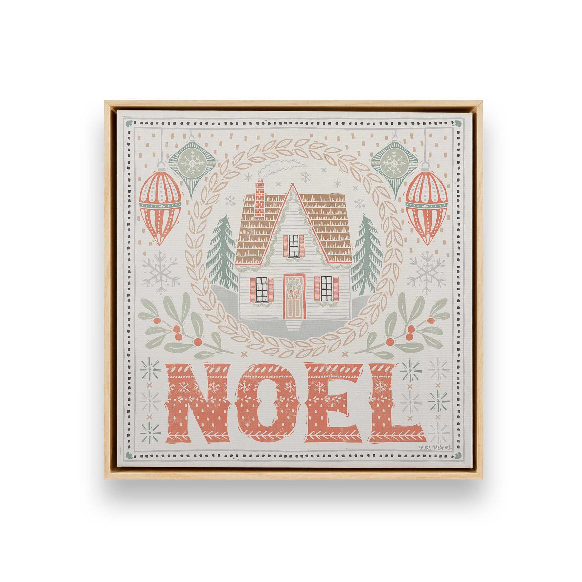 [Color:American Maple], Picture of art in an American Maple frame