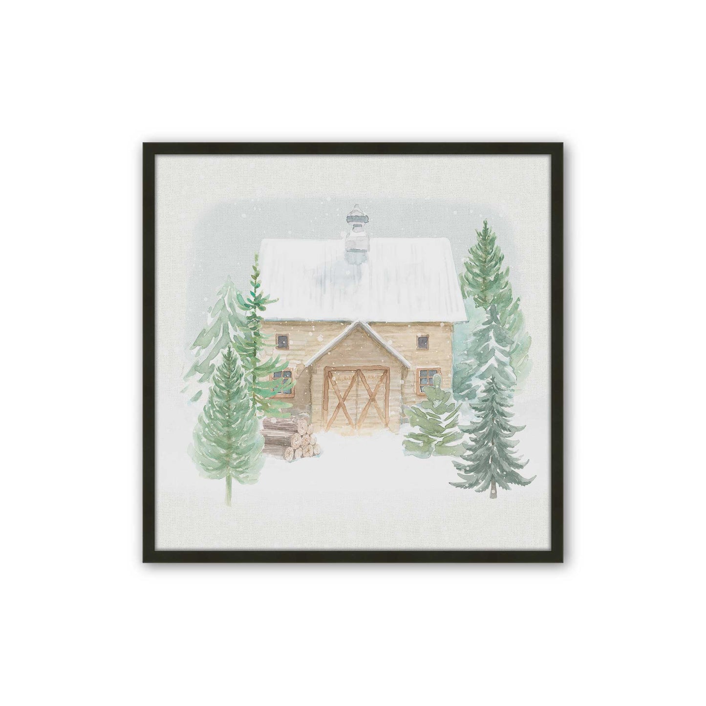 [Color:Satin Black], Picture of art in a Satin Black frame