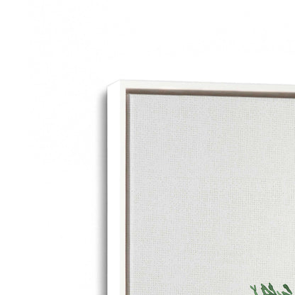 [Color:Opaque White], Picture of art in a White frame at an angle