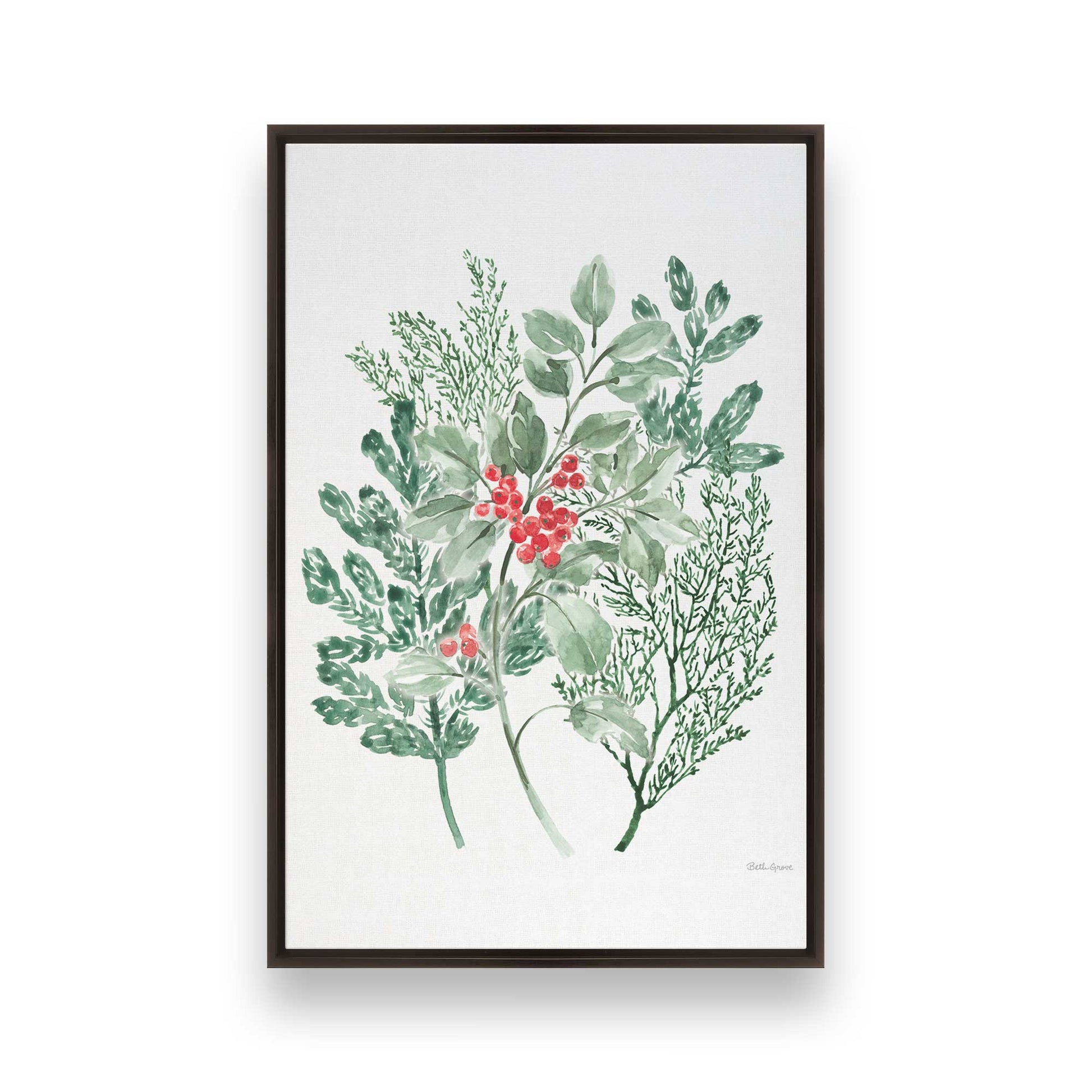 [Color:Espresso], Picture of art in a Espresso frame