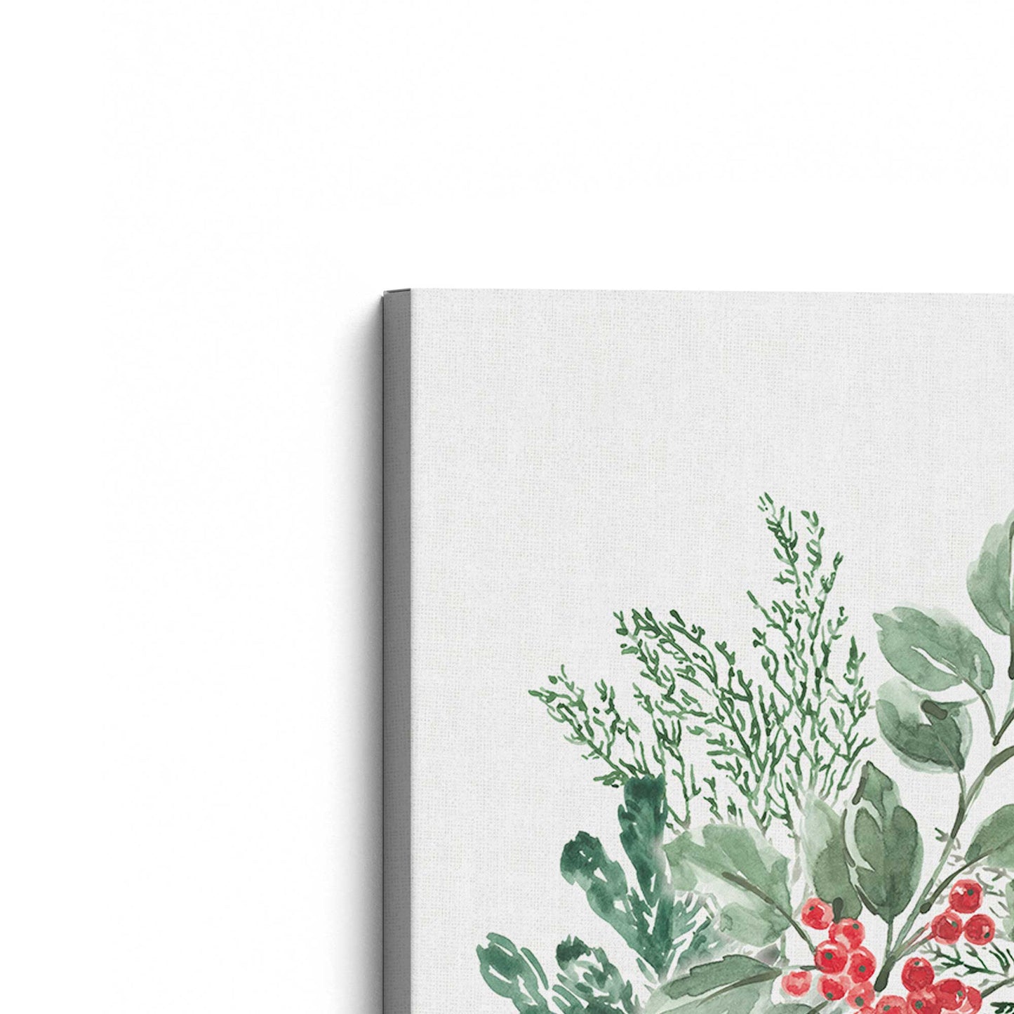 [Color:Stretched Canvas], Picture of the corner of the art