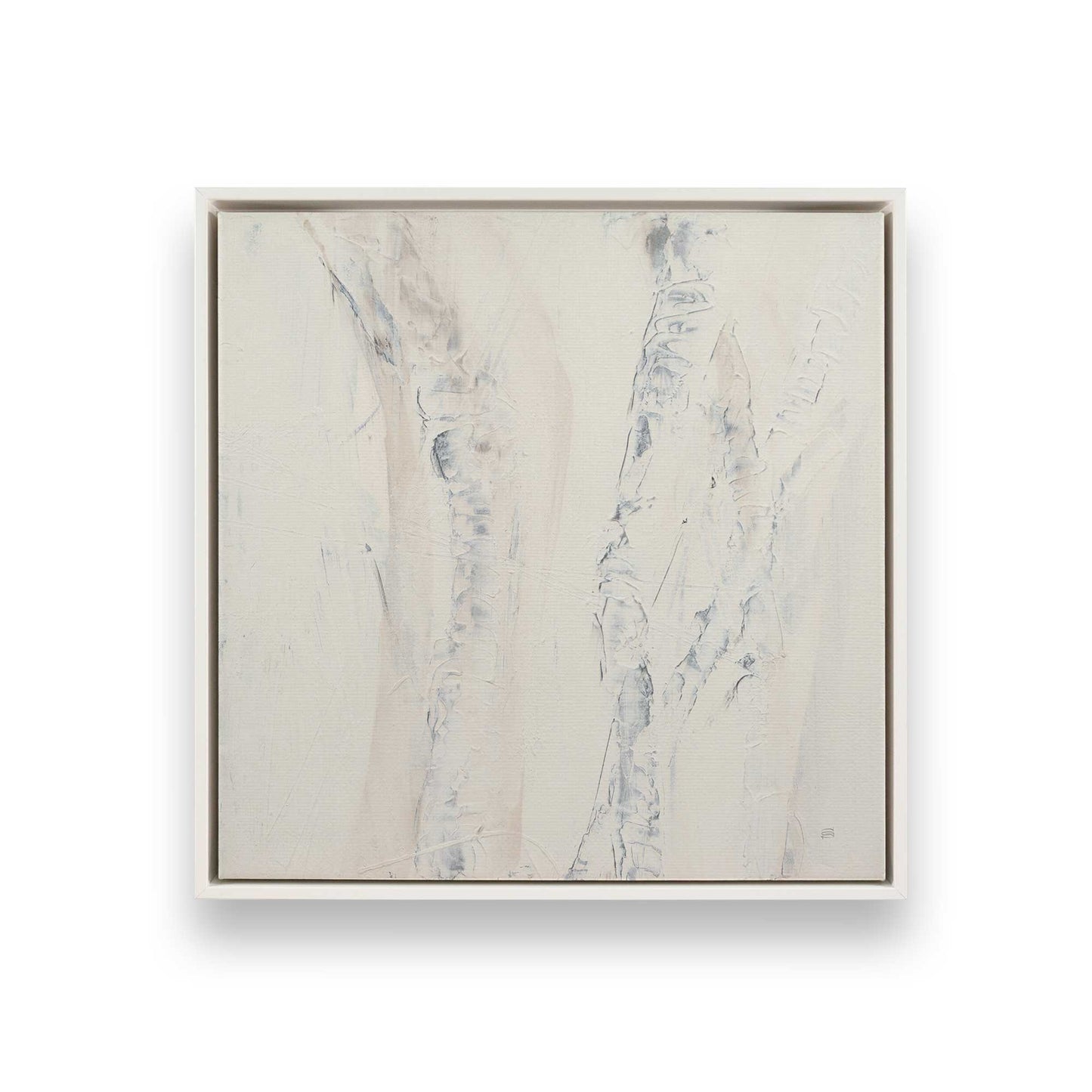 [Color:Opaque White], Picture of art in a White frame