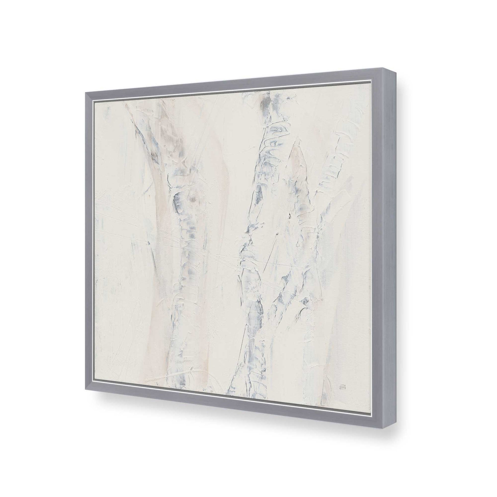 [Color:Polished Chrome], Picture of art in a Polished Chrome frame of the corner