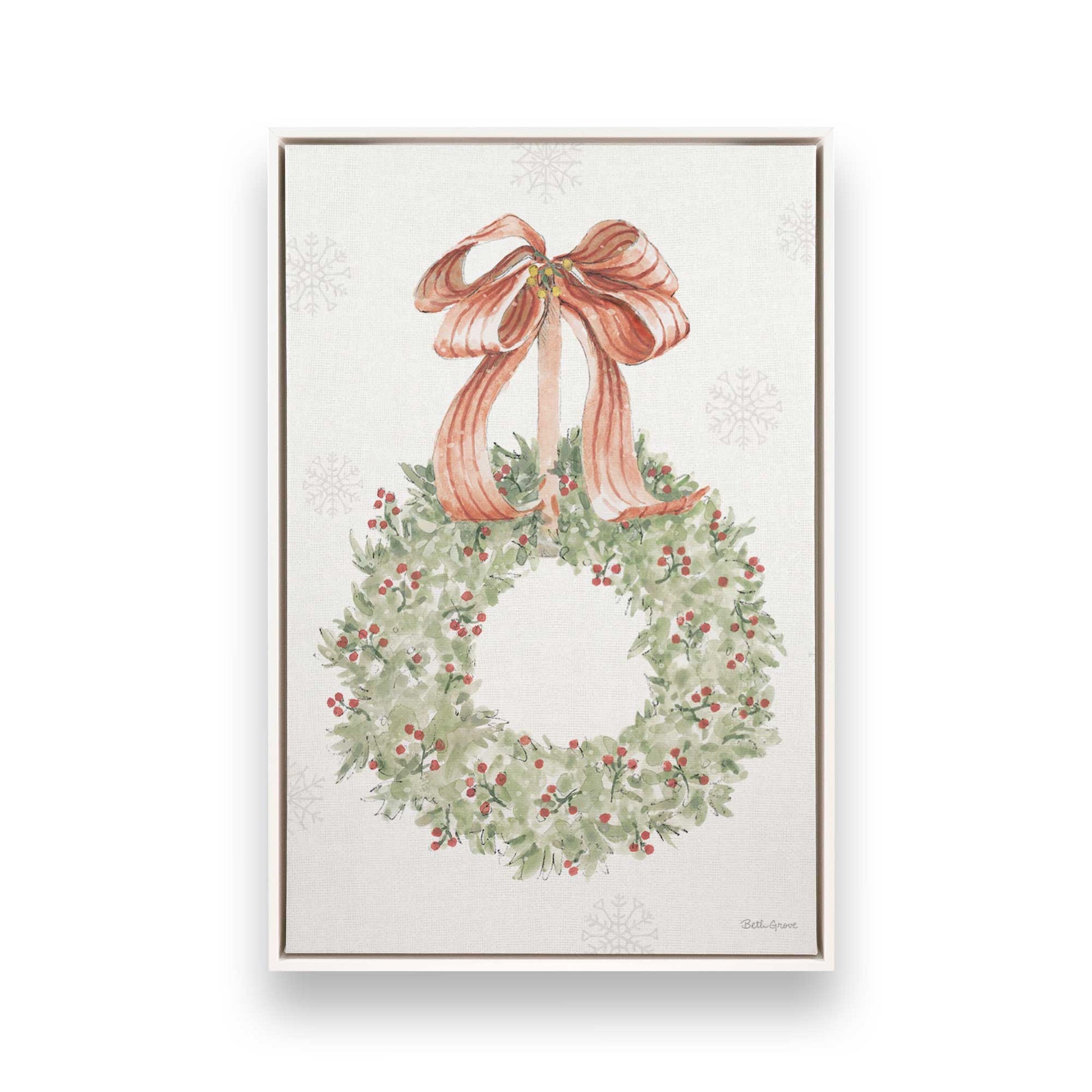 [Color:Opaque White], Picture of art in a White frame