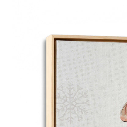 [Color:American Maple], Picture of art in a American Maple frame at an angle