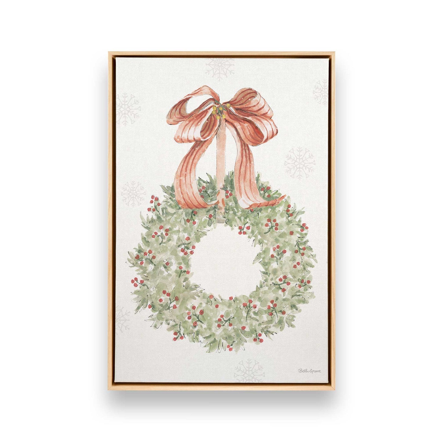 [Color:American Maple], Picture of art in a American Maple frame