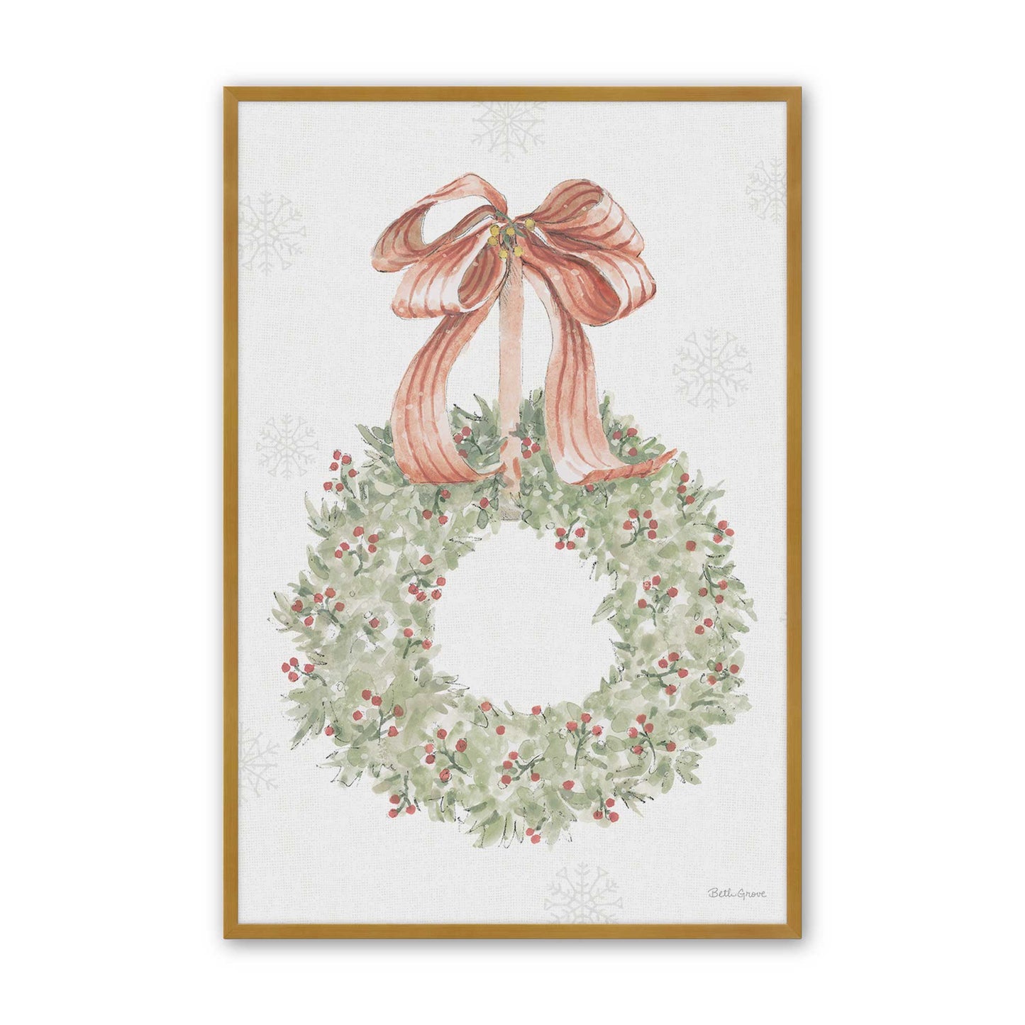 [Color:Polished Gold], Picture of art in a Polished Gold frame