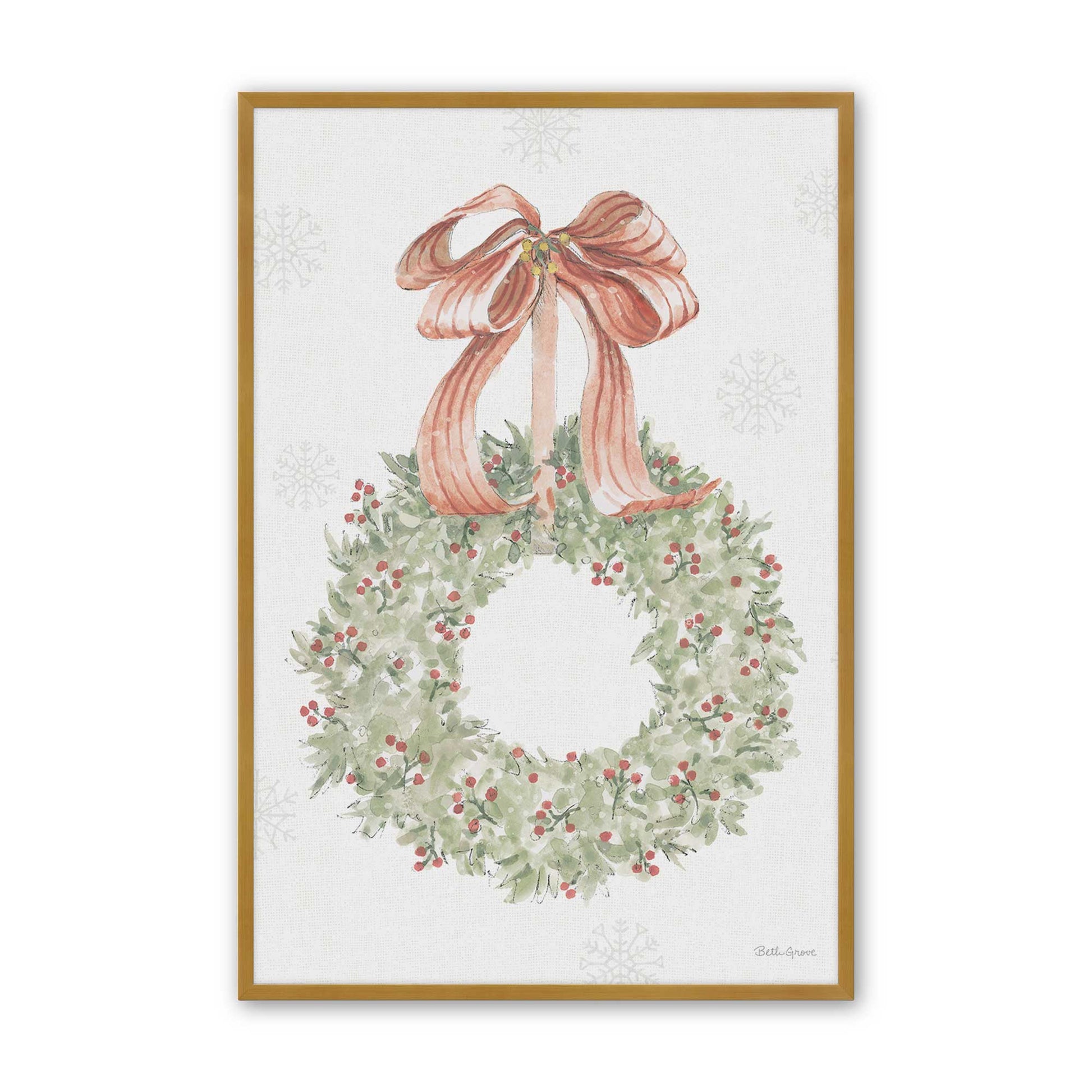 [Color:Polished Gold], Picture of art in a Polished Gold frame