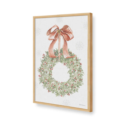 [Color:American Maple], Picture of art in a American Maple frame of the corner