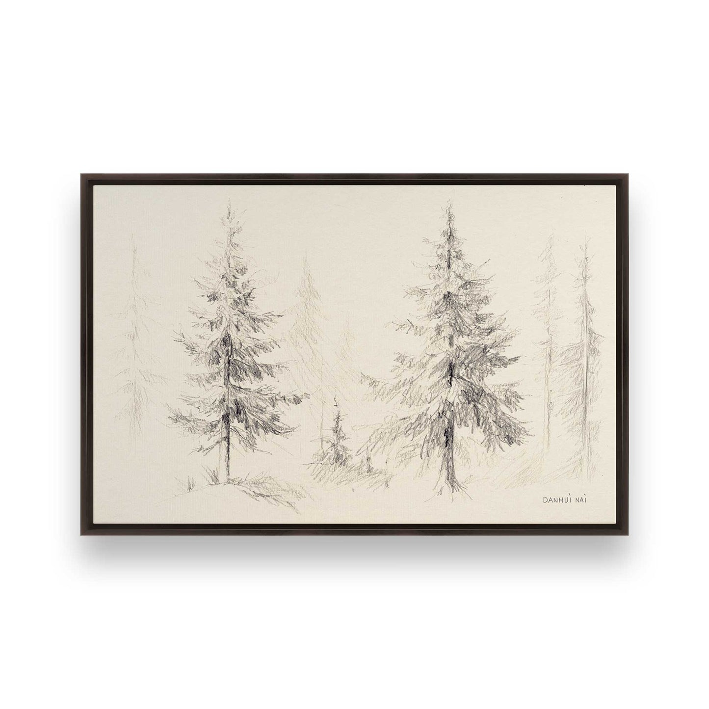 [Color:Espresso], Picture of art in a Espresso frame