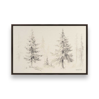 [Color:Espresso], Picture of art in a Espresso frame