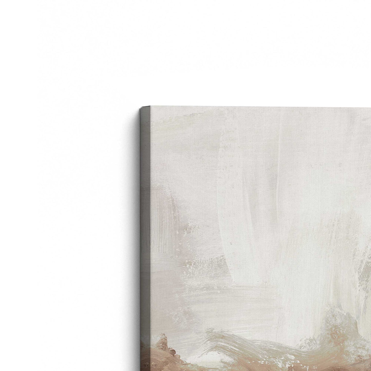 [Color:Stretched Canvas], Picture of the corner of the art