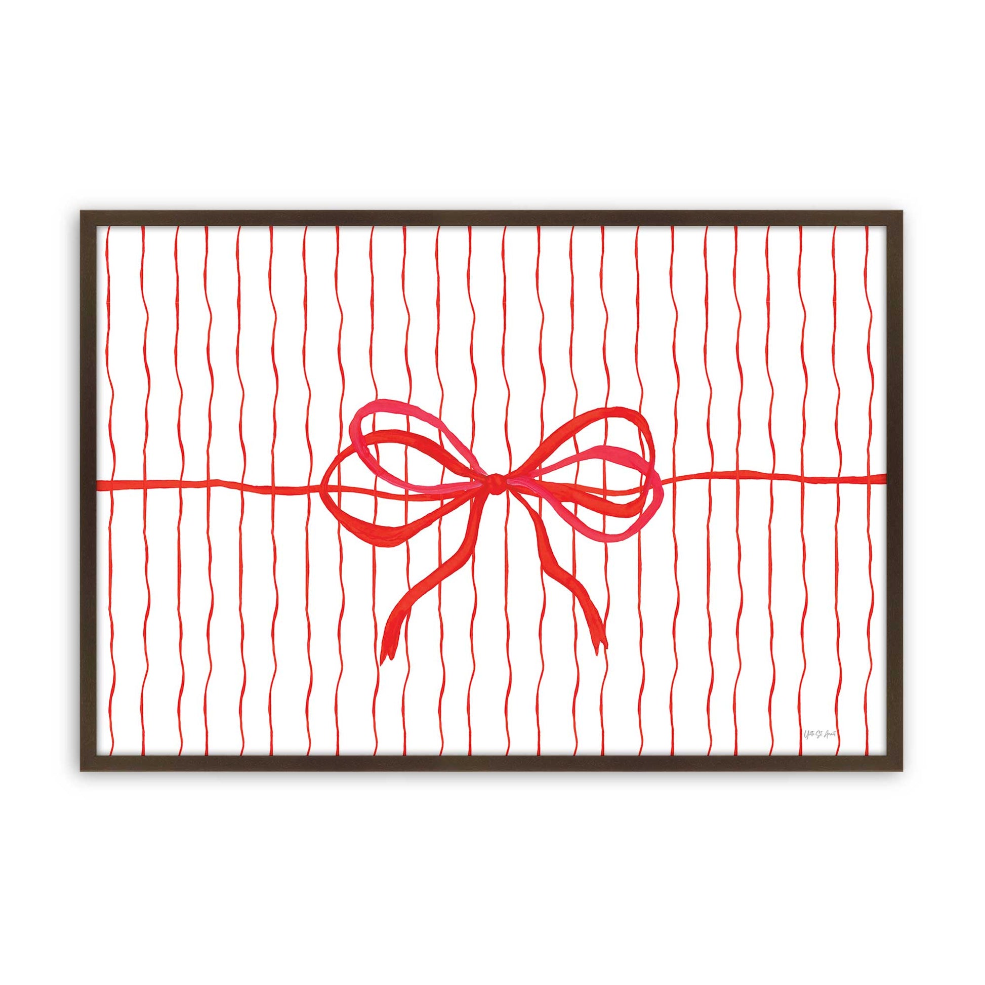 [Color:Belvinder Brown], Picture of art in a Belvinder Brown frame