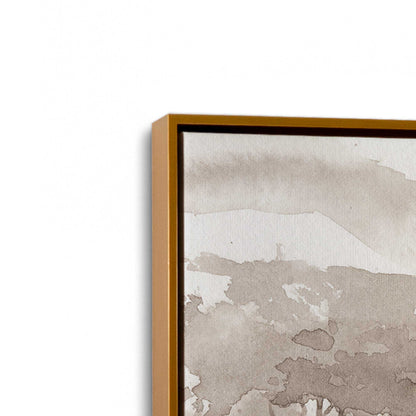[Color:Polished Gold], Picture of art in a Polished Gold frame at an angle