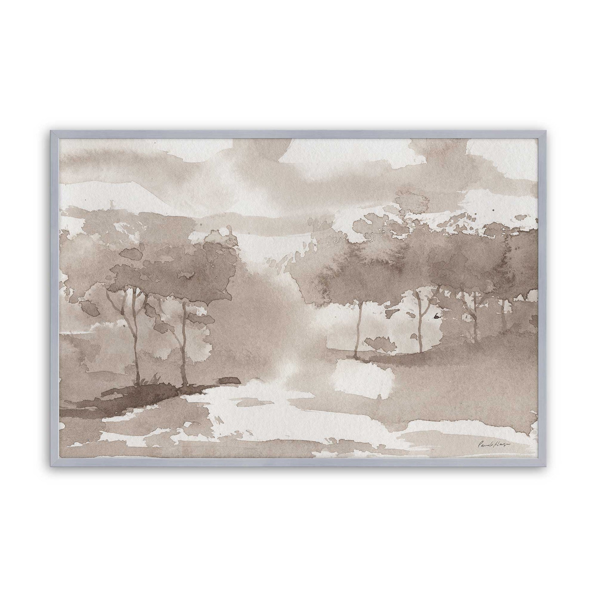 [Color:Polished Chrome], Picture of art in a Polished Chrome frame