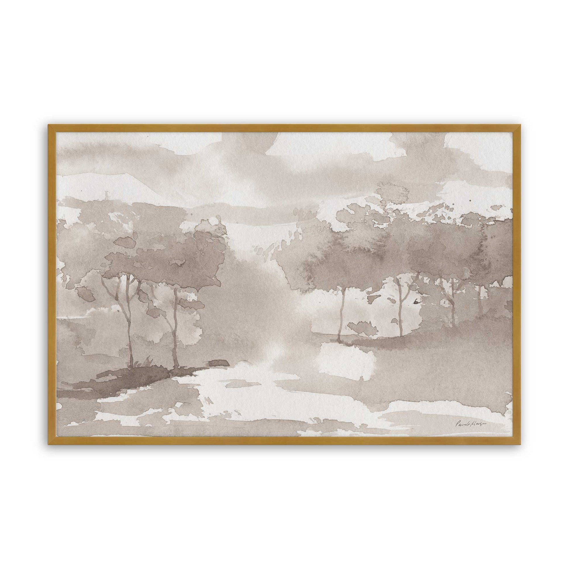 [Color:Polished Gold], Picture of art in a Polished Gold frame