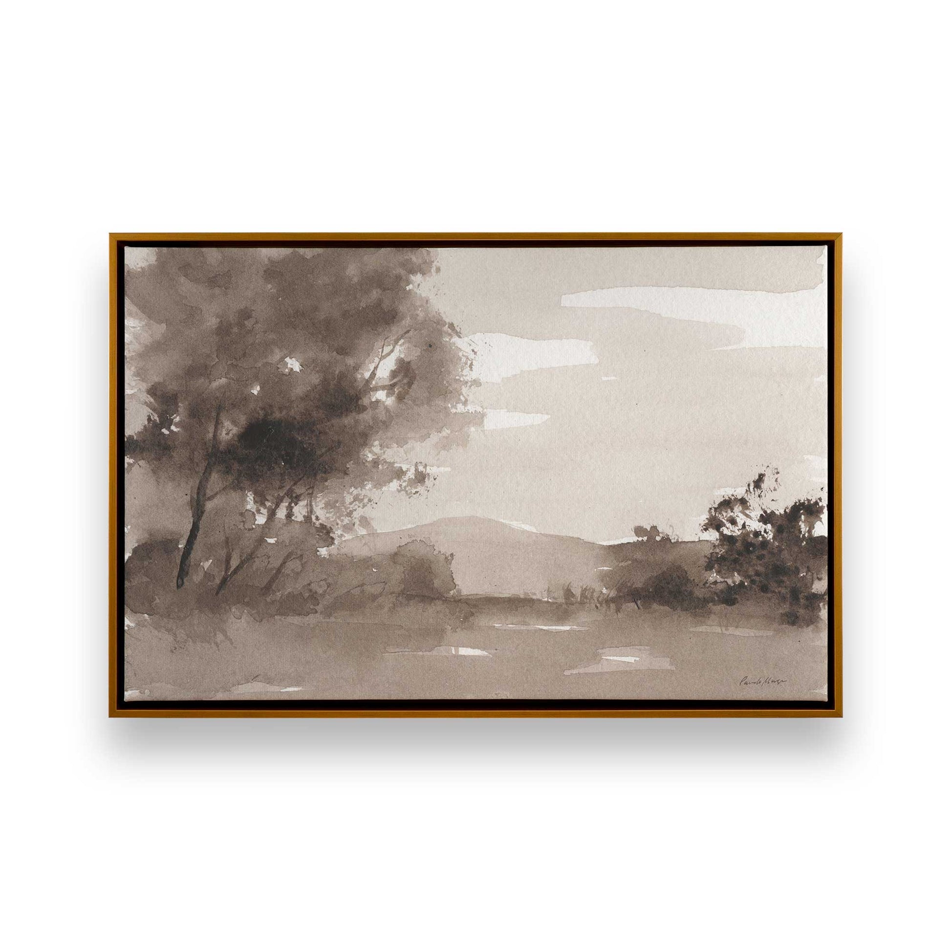 [Color:Polished Gold], Picture of art in a Polished Gold frame