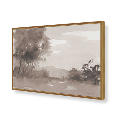 [Color:Polished Gold], Picture of art in a Polished Gold frame of the corner