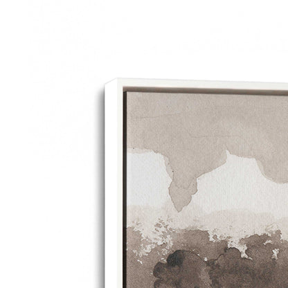 [Color:Opaque White], Picture of art in a White frame at an angle