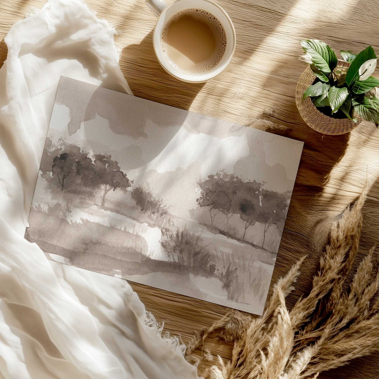 [Color:Rolled Print], Picture of close up of art