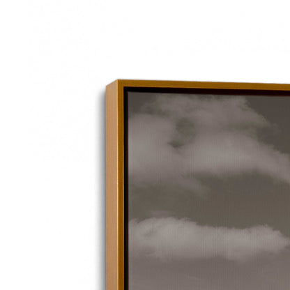 [Color:Polished Gold], Picture of art in a Polished Gold frame at an angle