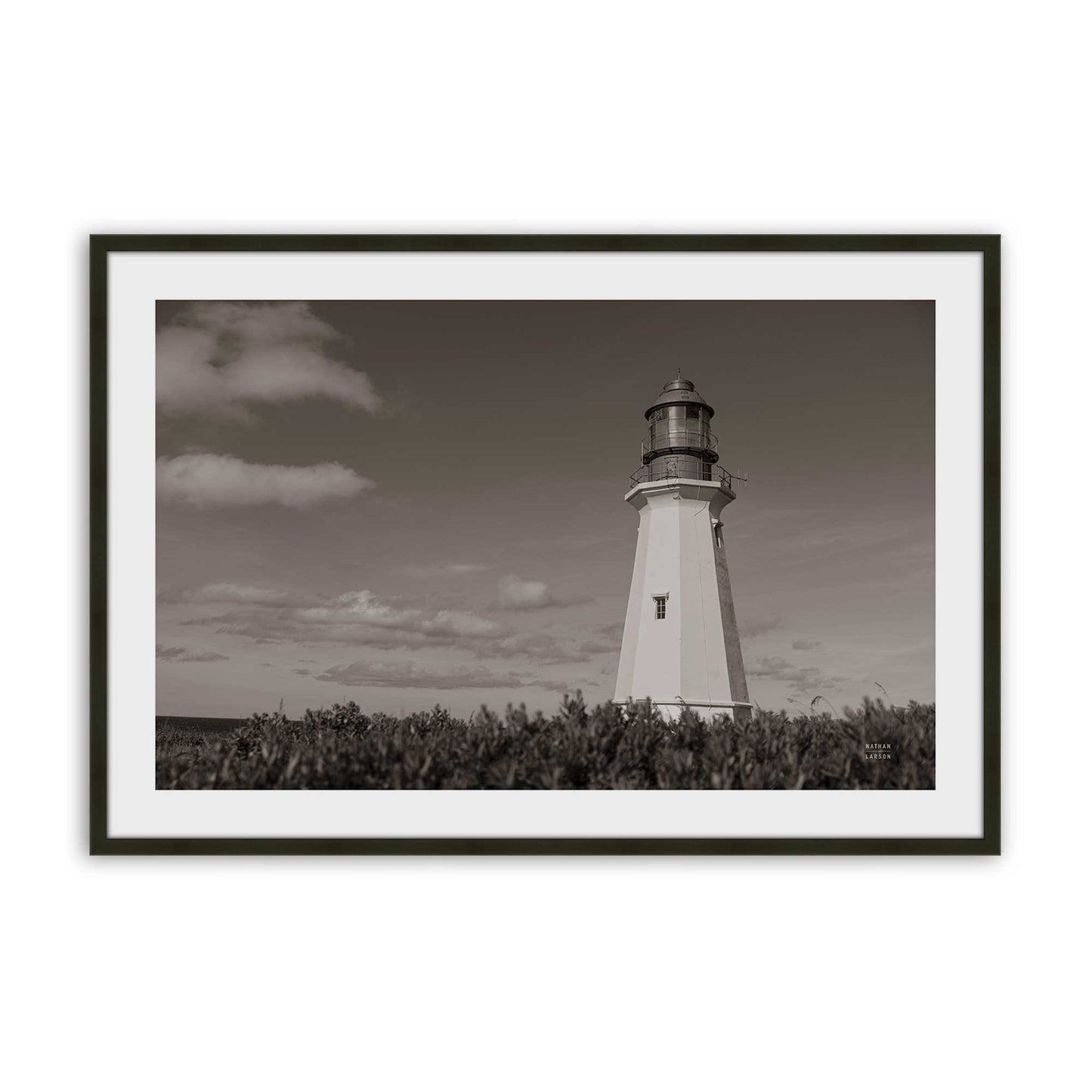 [Color:Satin Black], Picture of art in a Satin Black frame