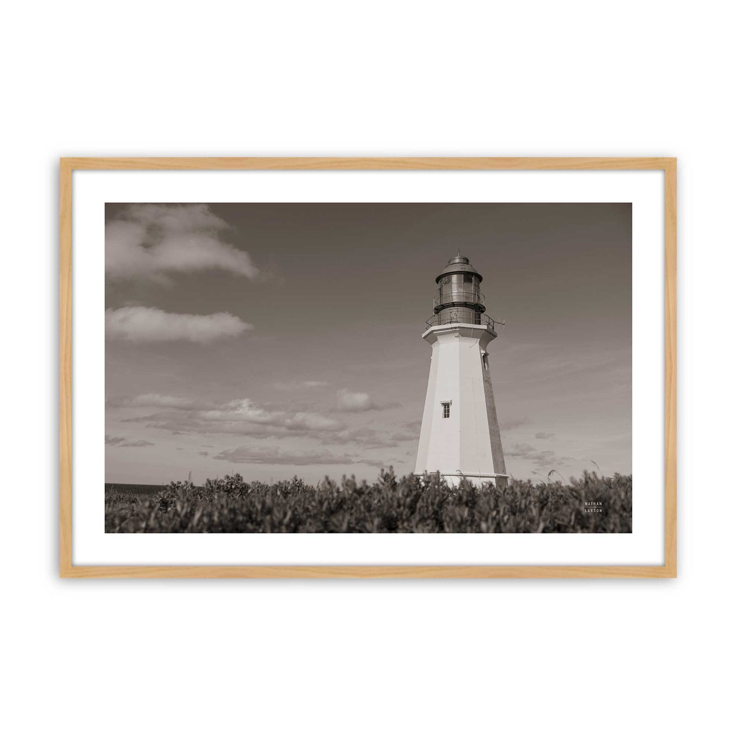 [Color:American Maple], Picture of art in a American Maple frame